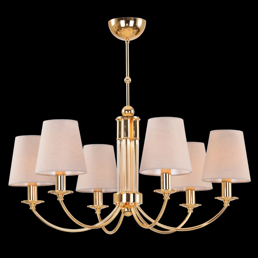 Люстра Crystal Lux CAMILA SP6 GOLD фото